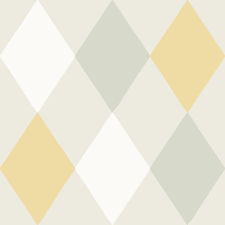 MANHATTAN COMFORT Gilbert Kalas Pastel Diamond 33 ft L X 209 in W Wallpaper BR4111-63032